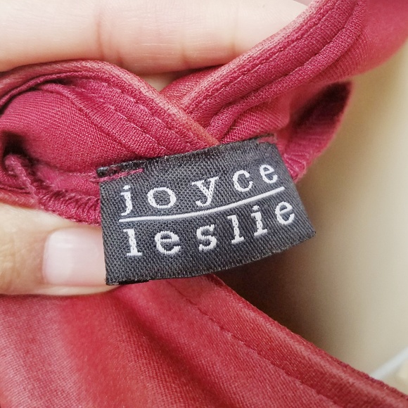 Joyce Leslie Red Bodycon Open Back Dress M - Picture 5 of 8